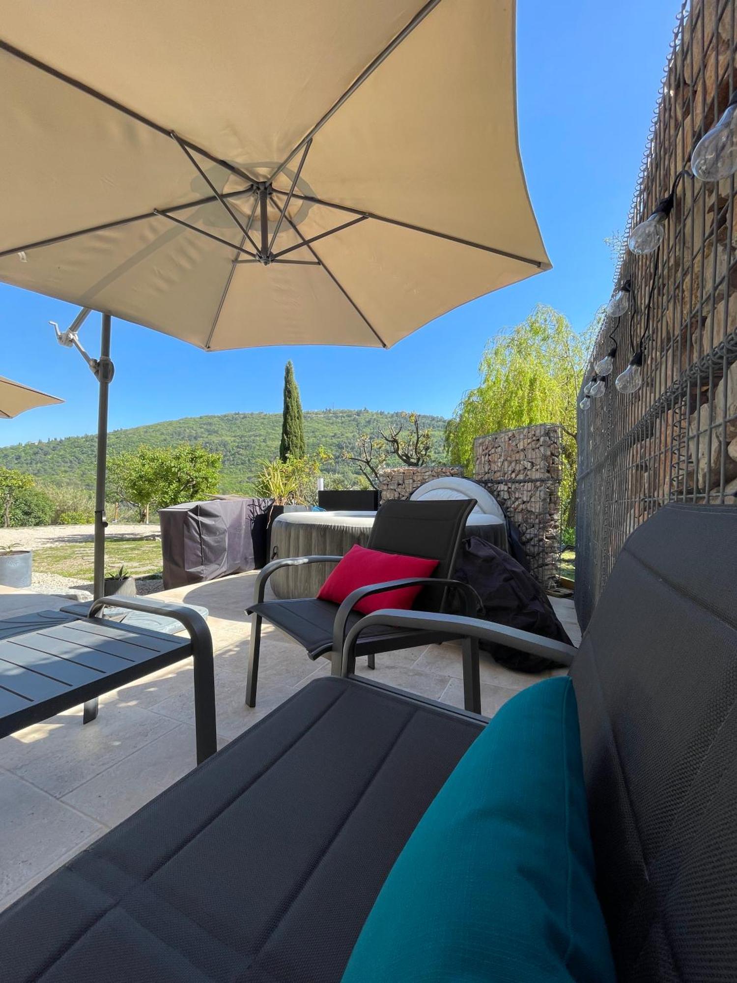 Luva D'Azur, Rez De Villa Le Riou - Le Vallon Le Bar-sur-Loup Экстерьер фото