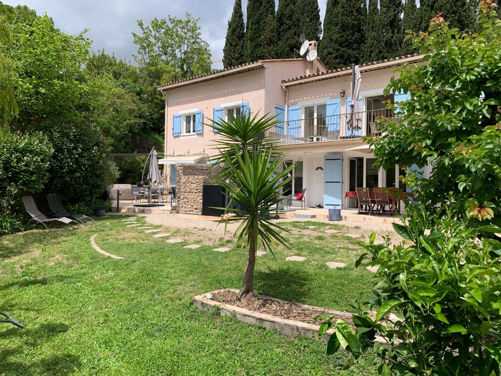 Luva D'Azur, Rez De Villa Le Riou - Le Vallon Le Bar-sur-Loup Экстерьер фото